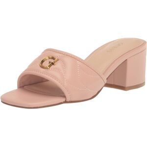 NEW Guess Pink Nude Heeled Sandal Size 6M